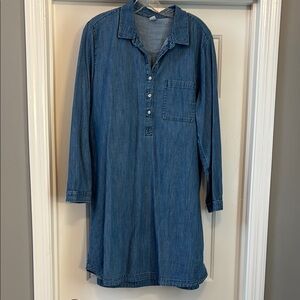 Old Navy Light Blue Denim Top